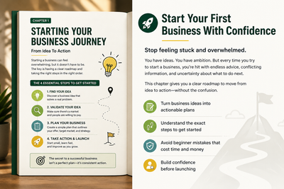 The All In One Beginner's Guide to Starting a Business