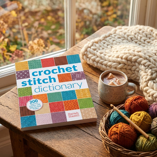 Crochet Stitch Dictionary: 200 Essential Stitches with Step-by-Step Photos