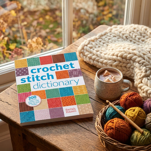 Crochet Stitch Dictionary: 200 Essential Stitches with Step-by-Step Photos