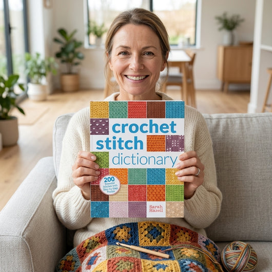 Crochet Stitch Dictionary: 200 Essential Stitches with Step-by-Step Photos