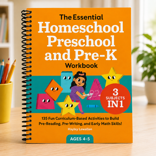 The Essential Homeschool Preschool and Pre-K Workbook