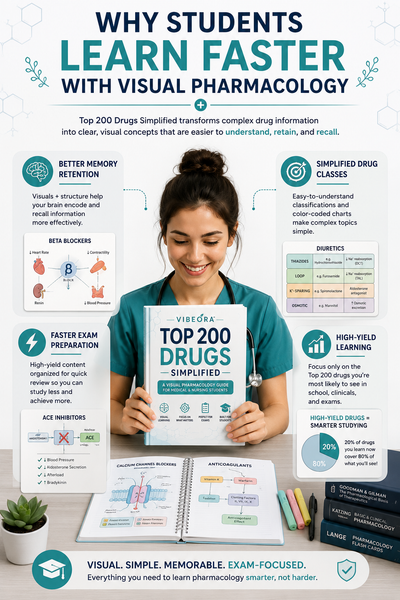 Top 200 Drugs Simplified Pharmacology Study Guide