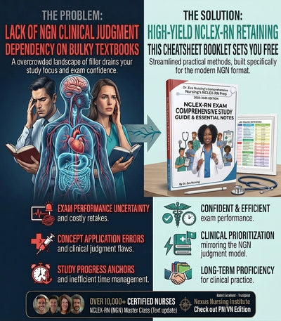 NCLEX-RN Exam Comprehensive Study Guide & Essential Book