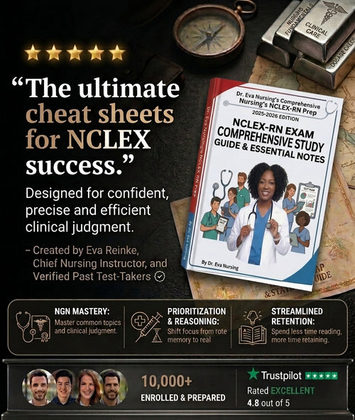 NCLEX-RN Exam Comprehensive Study Guide & Essential Book