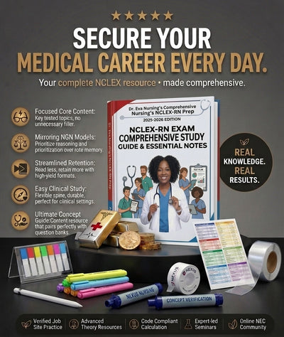 NCLEX-RN Exam Comprehensive Study Guide & Essential Book