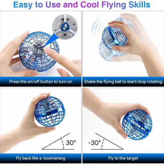 Cosmic Flying Orb Drone