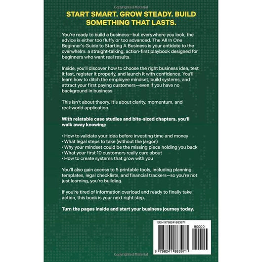 The All In One Beginner's Guide to Starting a Business