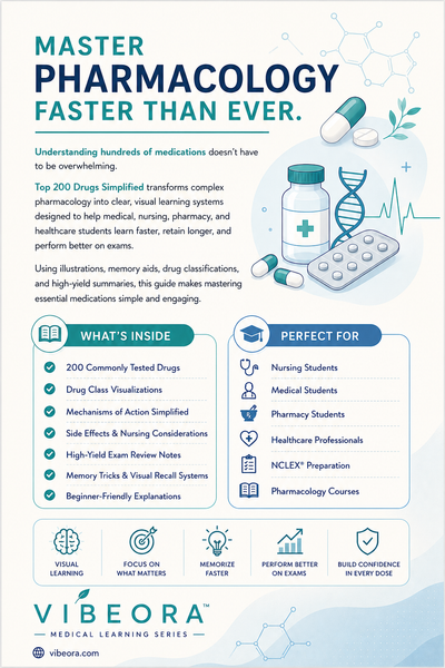 Top 200 Drugs Simplified Pharmacology Study Guide