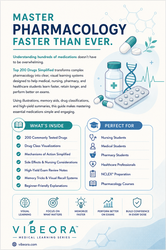 Top 200 Drugs Simplified Pharmacology Study Guide