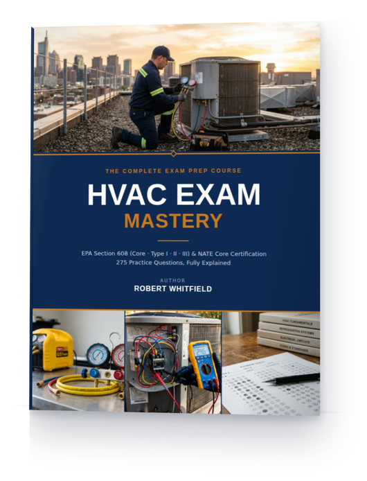 HVAC Exam Mastery: The Complete Exam Prep Course (PDF)