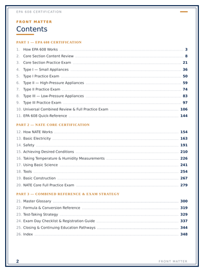 HVAC Exam Mastery: The Complete Exam Prep Course (PDF)