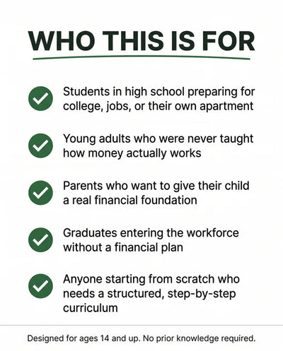Financial Literacy Workbook