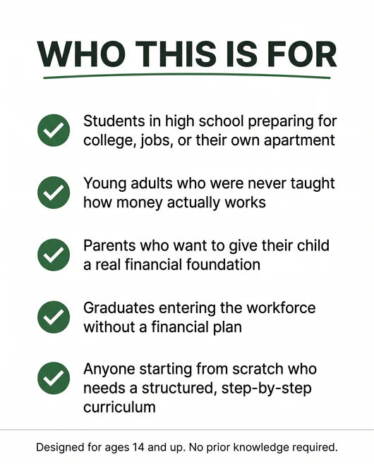 Financial Literacy Workbook
